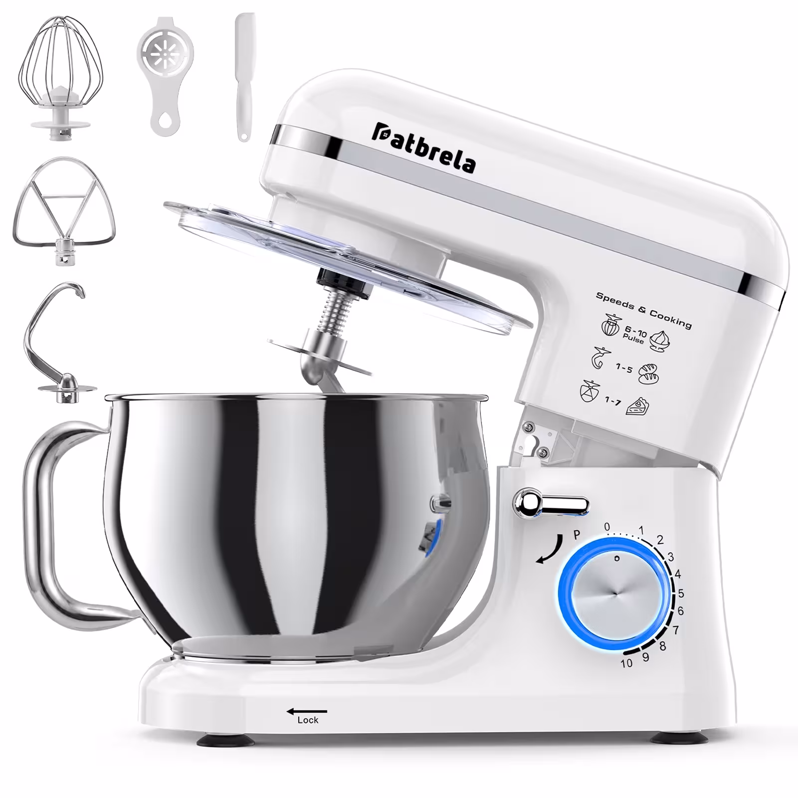 Batidora planetaria de 5L
