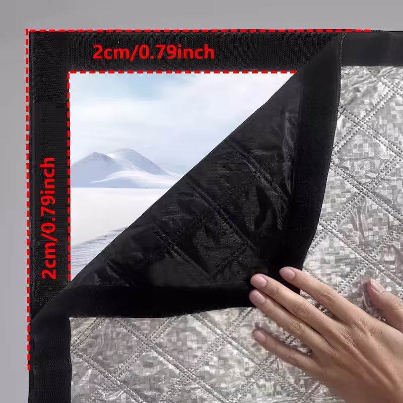 žiemos šiltinimo užuolaida