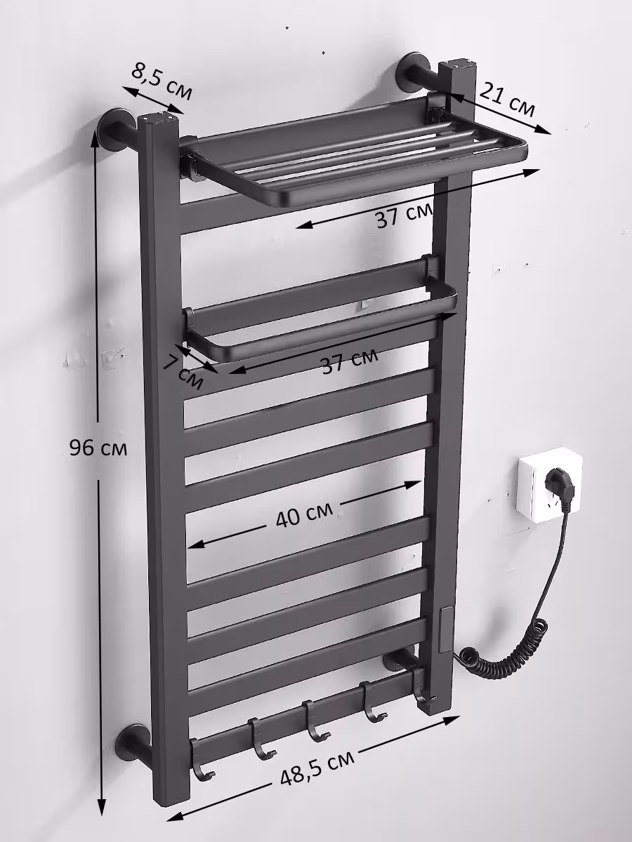 secadora eléctrica de toallas