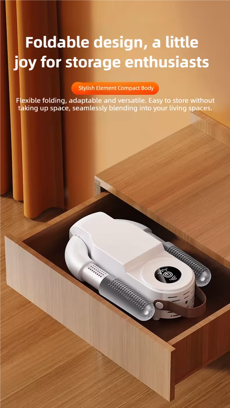 Asciugatrice per scarpe con schermo touch
