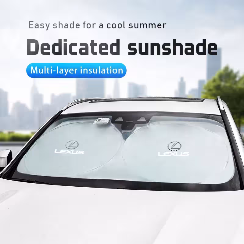 Protezione solare per parabrezza auto