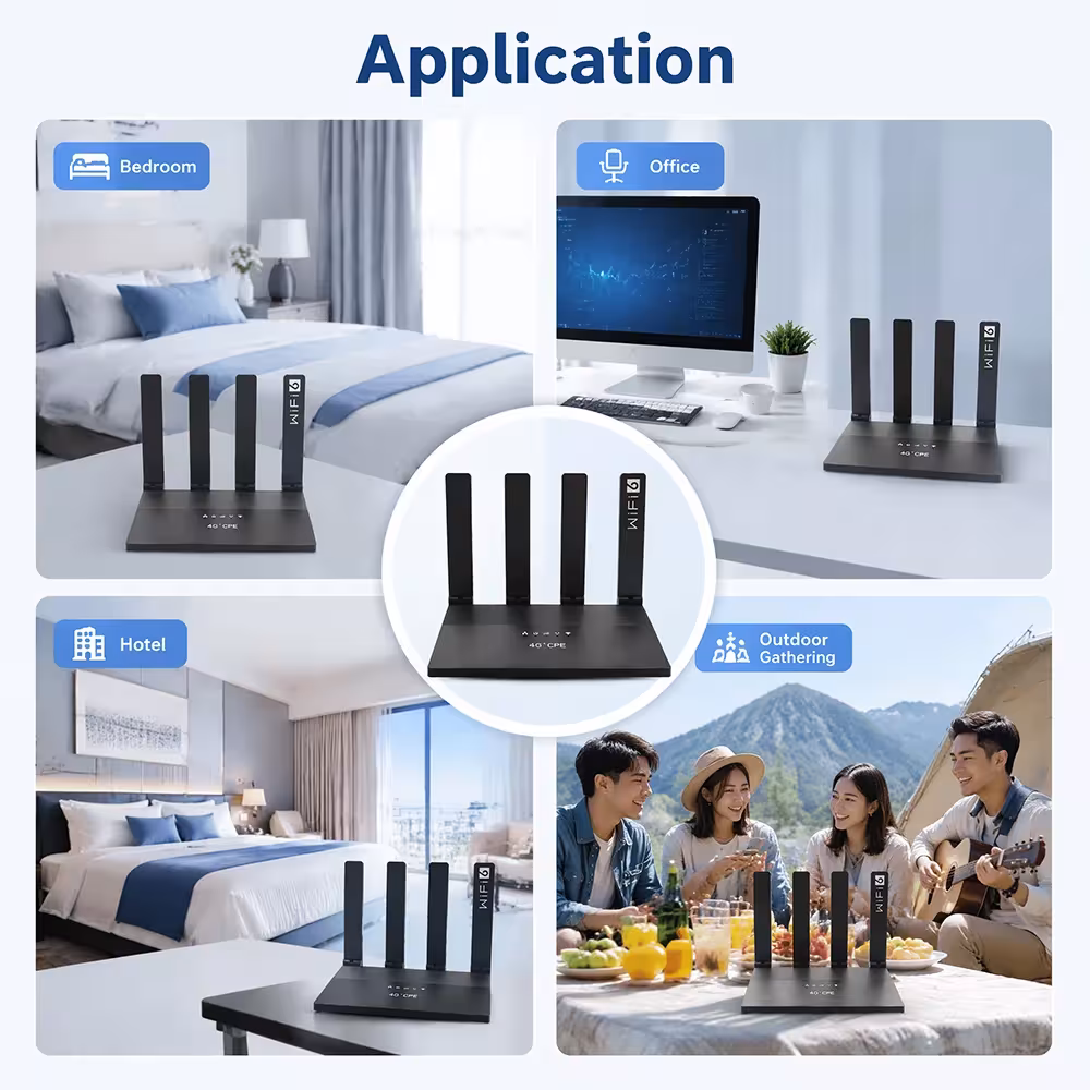 Router 4G LTE WiFi6 con slot per SIM