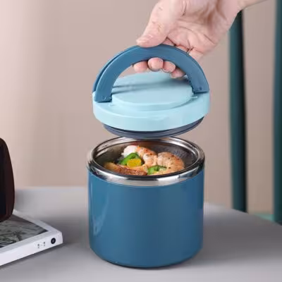 Soup Thermos Food Jar Insulated Lunch Container Bento Box for Cold Hot Food Food Flask Stainless Steel Lunch Box With Handle 1