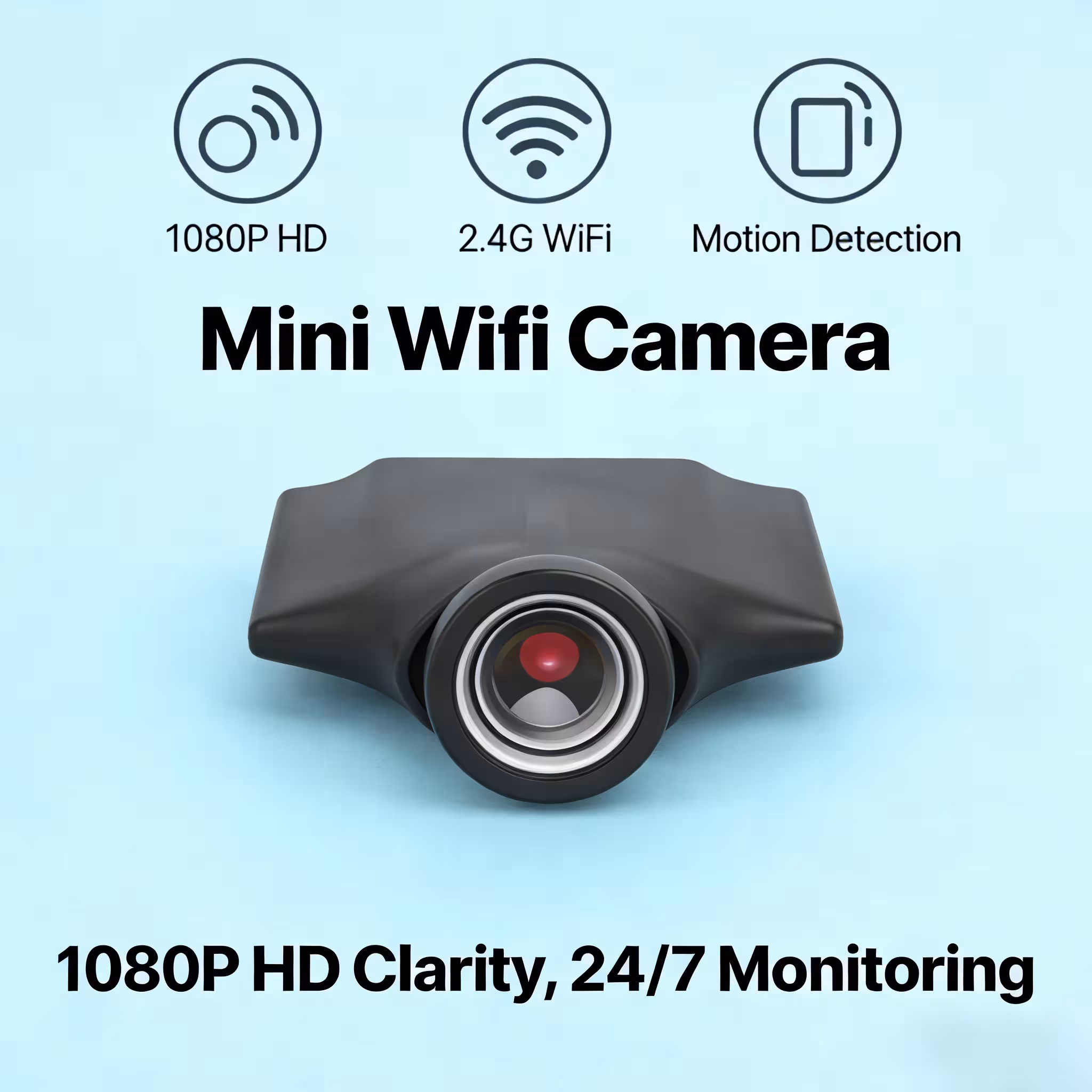 mini WiFi stebėjimo kamera