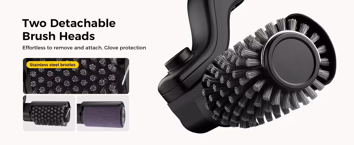 elektrinis grilio šepetys