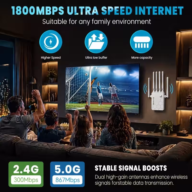 wifi stiprintuvas