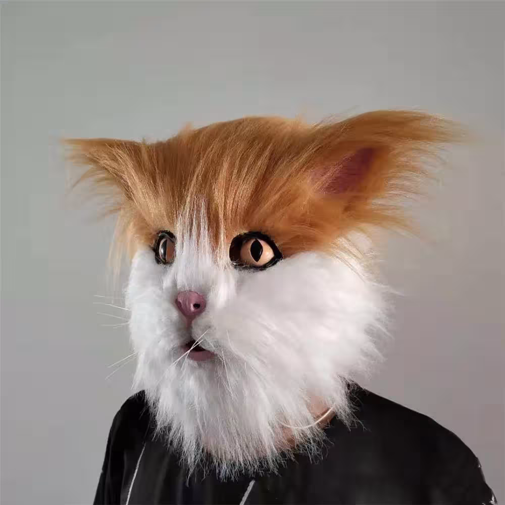 masque de chat en latex