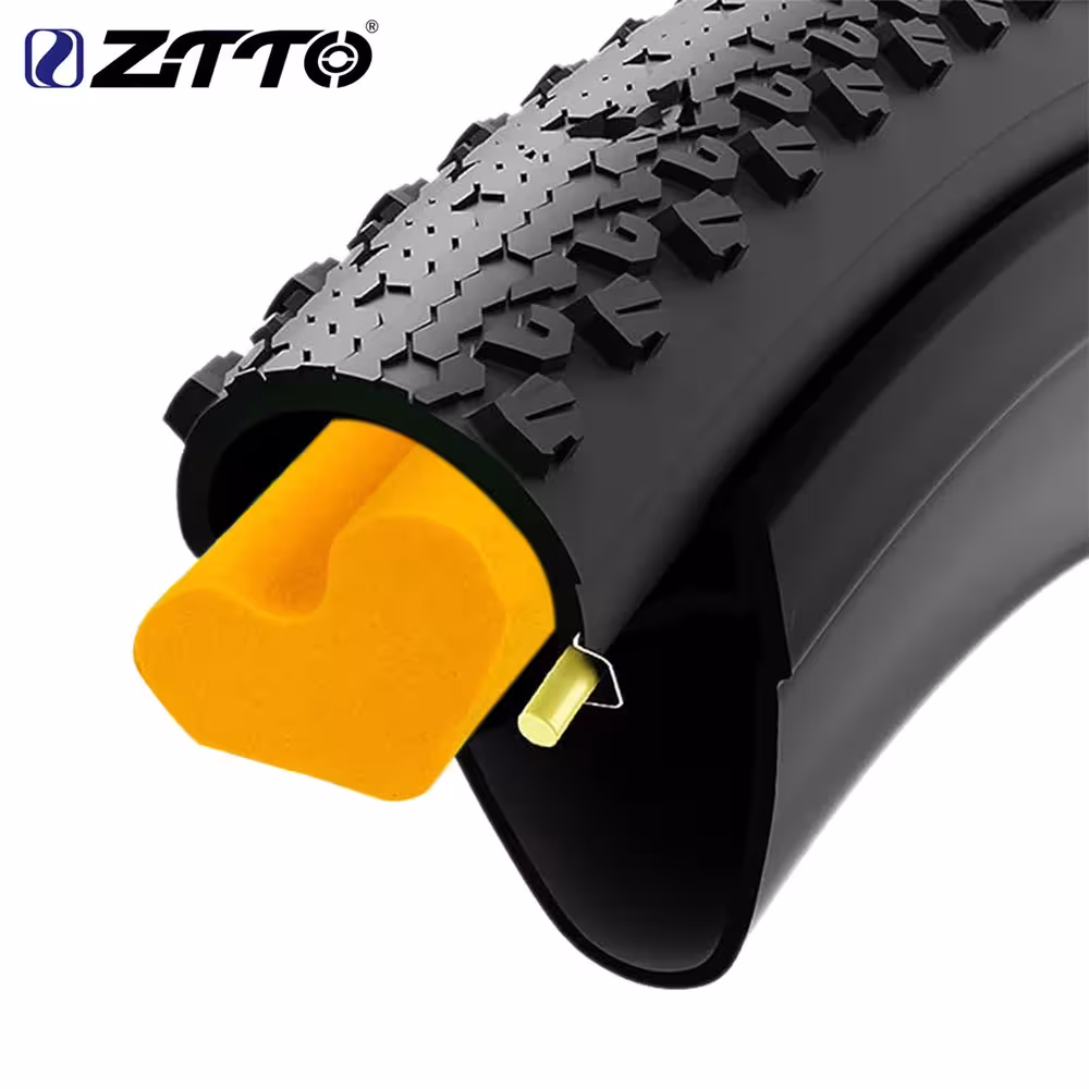 Adaptador para cámara de aire de bicicleta