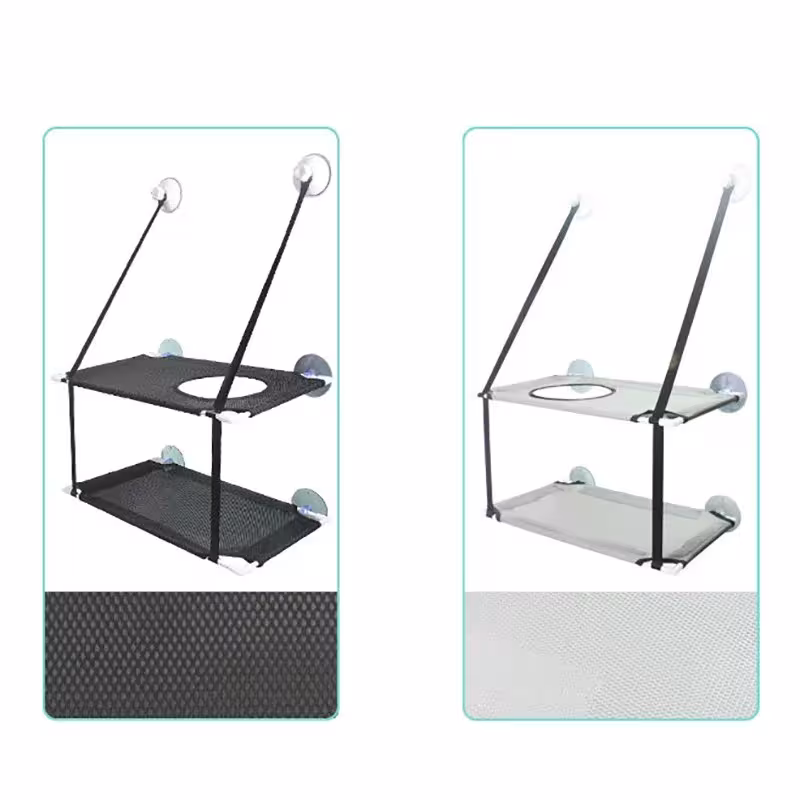 Cama para gatos en la ventana